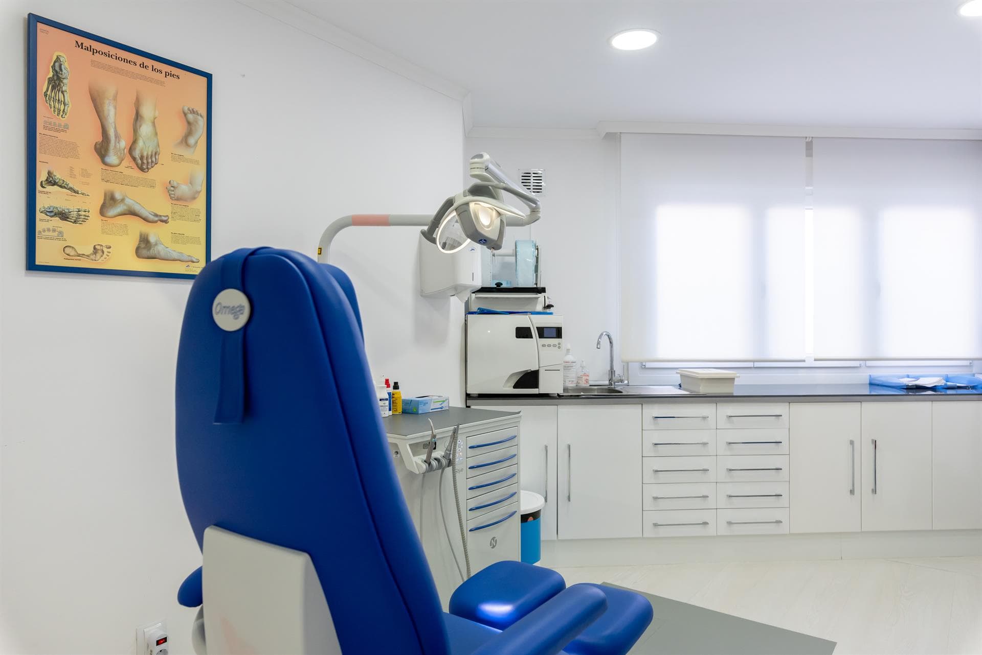 Instalaciones de nuestra clínica de podología en Boiro